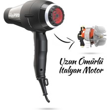 Özbience Electra Pro Ionic Profesyonel Kuaför Fön Makinesi, Italyan Motorlu