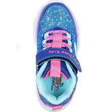 Jump 31007 Mor - Mavi  Sneaker Kız Çocuk Spor Ayakkabı