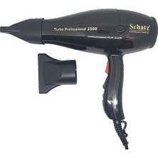 Özbience Yüksek Güçlü Siyah Profesyonel Turbo Fön Makinesi 2400W