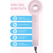 Özbience Negatif Iyon Saç Kurutma Makinesi 1400W Şekillendirici Başlıklı