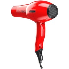 Özbience Yüksek Güçlü Profesyonel Kırmızı Fön Makinesi 2500W, Italyan Motor