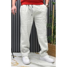 Wafrazon Erkek 3 Iplik Şardonlu Ön Çimalı Baggy Eşofman Altı