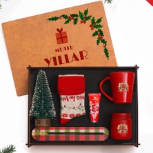 VIP Yılbaşı Hediye Seti  Ahşap Kutulu 8695-347
