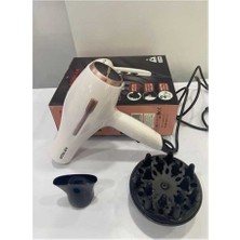 Özbience Hafif ve Güçlü Beyaz Saç Kurutma Makinesi, Hızlı Kurutma ve Parlak Sonuç