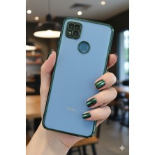 TechTrove Xiaomi Redmi 9c Uyumlu 3D Kamera Korumalı Şeffaf Tasarım Bumper Kılıf