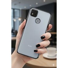 TechTrove Xiaomi Redmi 9c Uyumlu 3D Kamera Korumalı Şeffaf Tasarım Bumper Kılıf