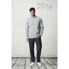 Black Steel Selanik Örgü Fermuarlı Hırka