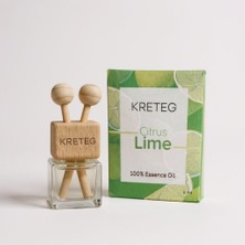 Kreteg Araba Araç Kokusu Diffuser Klima Ac Citrus Lime - Misket Limonu 8 ml