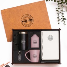 VIP Ahşap Kutulu Kurumlara Özel Hediye Seti 3626-14