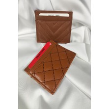 Leaf Accessory Unisex Kartlık Taba, 1. Sınıf Vinlex Deri, 7 Tane Kart Koyma Cepli