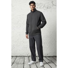 Black Steel Selanik Örgü Fermuarlı Hırka