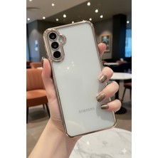 TechTrove Samsung Galaxy S24 Fe Uyumlu 3D Kamera Korumalı Şeffaf Tasarım Bumper Kılıf