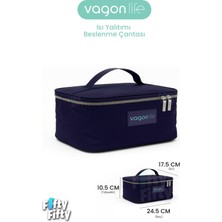 Vagonlife Isı Yalıtımlı Termal Yemek Beslenme Çantası Mama Taşıma Termos Çanta Sıcak ve Soğuk -FFVGNB1061