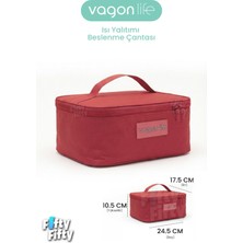 Vagonlife Isı Yalıtımlı Termal Yemek Beslenme Çantası Mama Taşıma Termos Çanta Sıcak ve Soğuk -FFVGNB1061