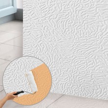Tink Kendinden Yapışkanlı 3D Duvar Paneli Boyanabilir Dekota 60X60 cm Alaca Desenli (4 Adet)
