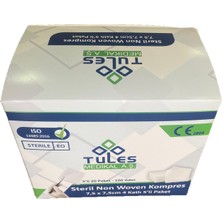 Tules Gaz Kompres 7,5*7,5 cm 4 Katlı 100 Adet