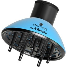 Özbience Mavi Profesyonel Kuaför Fön Makineleri Için Difüzör Başlığı