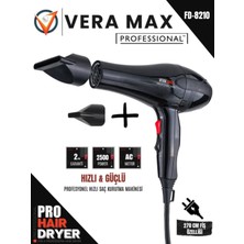 Özbience Yüksek Performanslı Saç Kurutma ve Düzleştirme Makinesi, 2500W, 2 Yıl Garanti