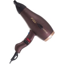 Özbience Yüksek Güçlü Profesyonel Fön Makinesi, 2500W, Şık Pearl Coffee Tasarım