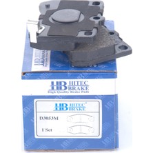 TR Htc Ön Fren Balatası Pride/mazda 121 Uyumlu WVA21355