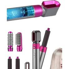 Özbience Multi Fonksiyon Saç Şekillendirici ve Kurutucu 5 Başlıklı Hot Air Styler Hız Ayarı ve Ergonomik Tasarım