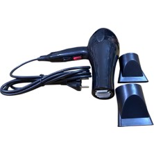 Özbience Profesyonel 2500W Fön, 2 Kademe Isı ve Hız, Ince ve Geniş Ağız Başlık