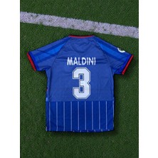 North Stand Nostaljik Efsane Milan Mavi Maldini Forma