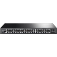 Nil Avm Tp-Lınk Omada TL-SG3452X 48 Port GIGABIT+4X10GIGABIT Sfp+ Uplınk Yönetilebilir L2+ Rackmount Swıtch