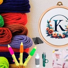 Nuvigo Punch Seti Nakış Seti Kasnaklı Kendin Yap Seti Seri 77