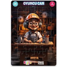 Kiddico Toys Oyuncu Can - Frame Puzzle