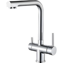 Ukinox Costa Chrome Su Arıtmalı Mutfak Bataryası