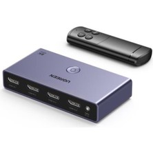 Ugreen 8K/60Hz HDMI 2.1 Switch 3-In-1, 3xhdmı In, 1xhdmı Out, 15604