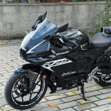 Motiker Yamaha Yzf R25 2025 Model Beyaz Sticker Etiket Modeli