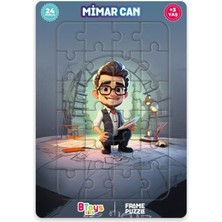 Kiddico Toys Mimar Can - Frame Puzzle