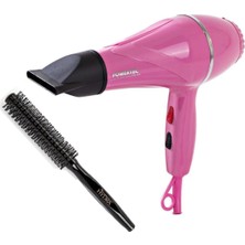 Özbience Profesyonel Fön Makinesi ve Hydra Berber Fön Fırçası Seti