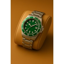 Erkek Kol Saati Metal Takvimli Paslanmaz Kararmaz