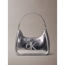 Calvin Klein Ck Kadın Bold Metalik Omuz Çantası