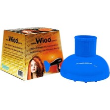 Özbience Mavi Wigo Saç Kurutma Fön Makinesi Difüzör ile Güçlü ve Hızlı Kurutma