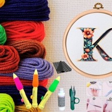 Nuvigo Punch Seti Nakış Seti Kasnaklı Kendin Yap Seti Seri 76