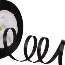 Nuvigo Saten Kurdele 3 mm Siyah 10 Metre