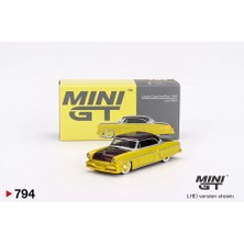 Mini Gt Lincoln Capri Hot Rod 1954 Lime Yellow MGT00794