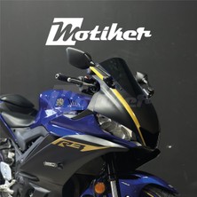 Motiker Yamaha Yzf R25 - R3 Altın Renk Folyo (Gold) Takım Ön Kafa Yan Grenaj Arka Kuyruk Sticker Modeli