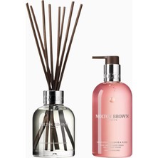 Molton Brown Delicious Rhubarb-Rose Lüks Ev Kokusu El Sabunu Seti