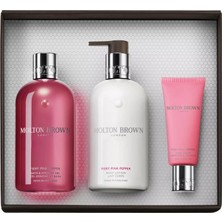 Molton Brown Fiery Pink Pepper Lüks Vücut ve El Bakım Hediye Seti