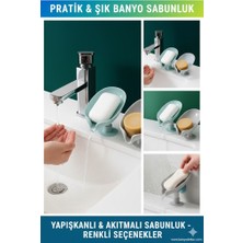 Sardıcı Katı Sabunluk Lavabo Üstüne Pratik Kullanım Vakumlu Sabunluk