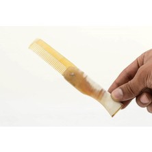 Özbience Doğal Kemik Tarak Fırça, Katlanabilir Çakı Tarzı, Şık ve Pratik Hediyelik