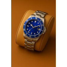 Erkek Kol Saati Metal Takvimli Paslanmaz Kararmaz