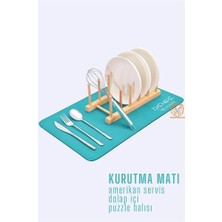 Magne Hsnet Bulaşık Durulama Kurutma Matı Süzücü Emici D.reohouri Design - TGR9940-8557