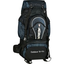 Kordak Lacivert 75+10 Litre Dağcı Outdoor Sırt Çantası