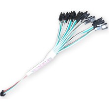 8'li Pixel Çoklayıcı Amplifier WS2811-WS2812B Piksel Şerit Bağlantı Adaptör Çoğaltıcı Dağıtıcı Birleştirici Kablo 5-24 Volt